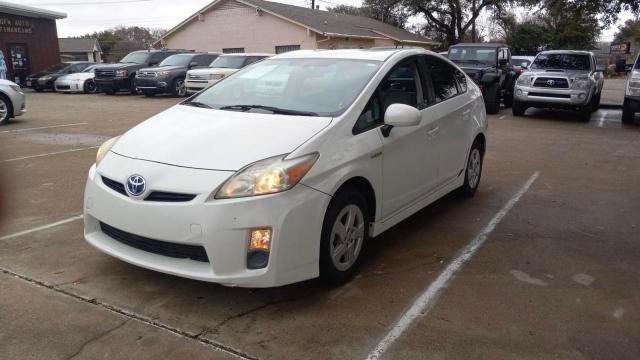 JTDKN3DU3B0256757 - 2011 TOYOTA PRIUS WHITE photo 2