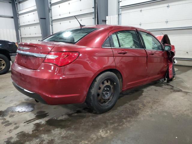 1C3CCBAB4CN320904 - 2012 CHRYSLER 200 LX RED photo 3