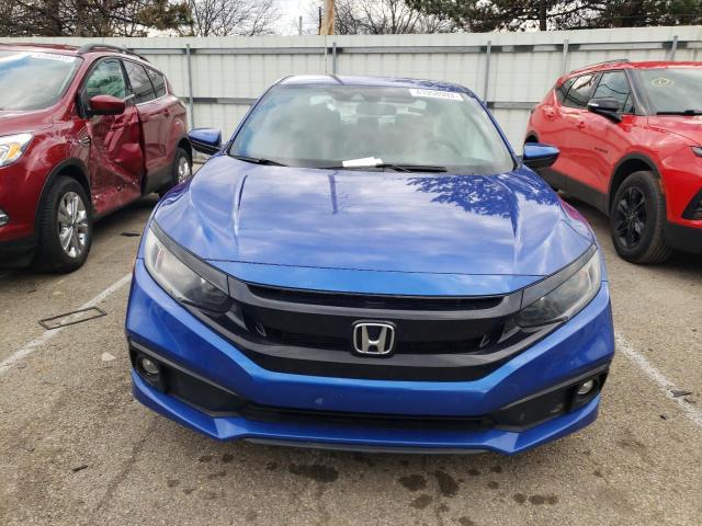 19XFC2F81KE028989 - 2019 HONDA CIVIC SPORT 蓝色 照片 5