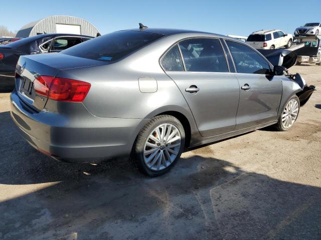 3VWLL7AJ0DM382633 - 2013 VOLKSWAGEN JETTA TDI GRAY photo 3