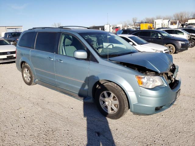 2A8HR54109R528254 - 2009 CHRYSLER TOWN & COU TOURING GREEN photo 4