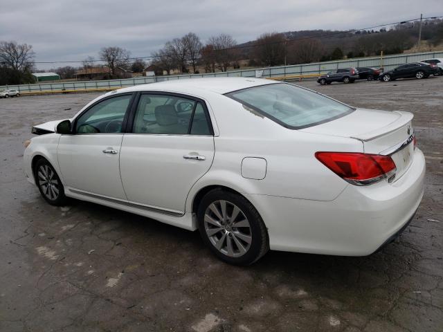 4T1BK3DB8BU409869 - 2011 TOYOTA AVALON BASE WHITE photo 2