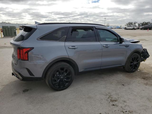 5XYRK4LF0MG072809 - 2021 KIA SORENTO SX GRAY photo 3