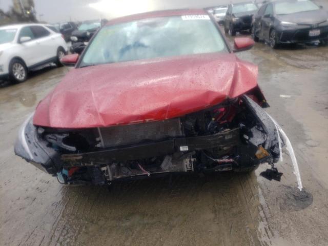 KMHLN4AJ5PU080620 - 2023 HYUNDAI ELANTRA LIMITED RED photo 5