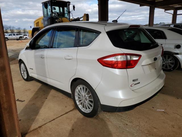 1FADP5BU0DL503242 - 2013 FORD C-MAX SEL WHITE photo 2