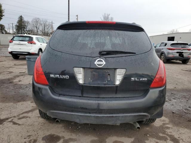 JN8AZ08W55W436550 - 2005 NISSAN MURANO SL GRAY photo 6