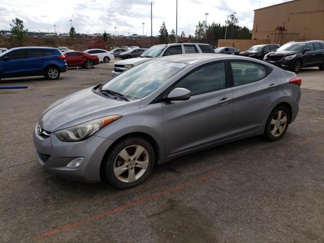 KMHDH4AE2DU704688 - 2013 HYUNDAI ELANTRA GLS GRAY photo 1