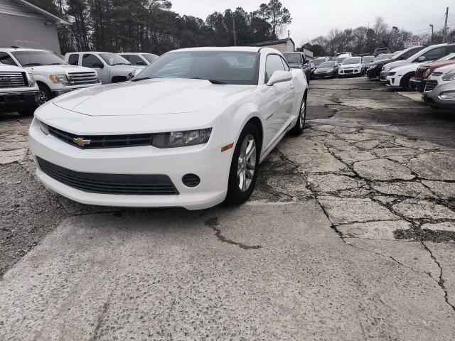 2G1FA1E33E9314800 - 2014 CHEVROLET CAMARO LS WHITE photo 2