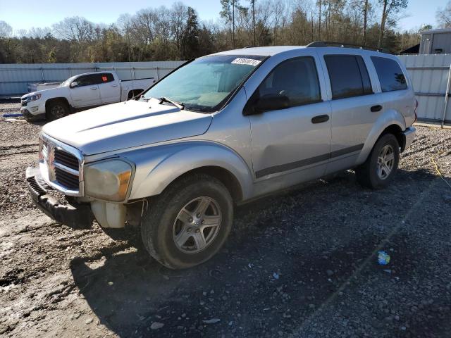 1D4HB48N16F190999 - 2006 DODGE DURANGO SLT SILVER photo 1