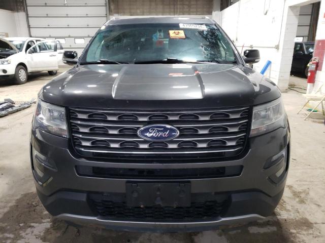 1FM5K7DH8GGA78905 - 2016 FORD EXPLORER XLT GRAY photo 5