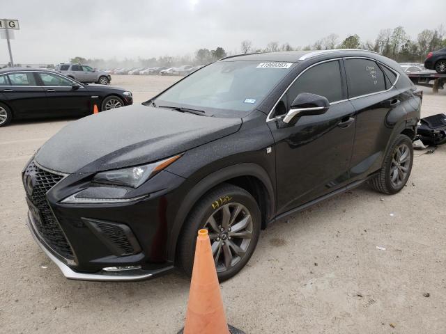 JTJSARBZ4M2195100 - 2021 LEXUS NX 300 BASE შავი ფოტო 1