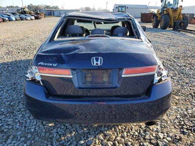 1HGCP2F3XBA101406 - 2011 HONDA ACCORD LX BLUE photo 6