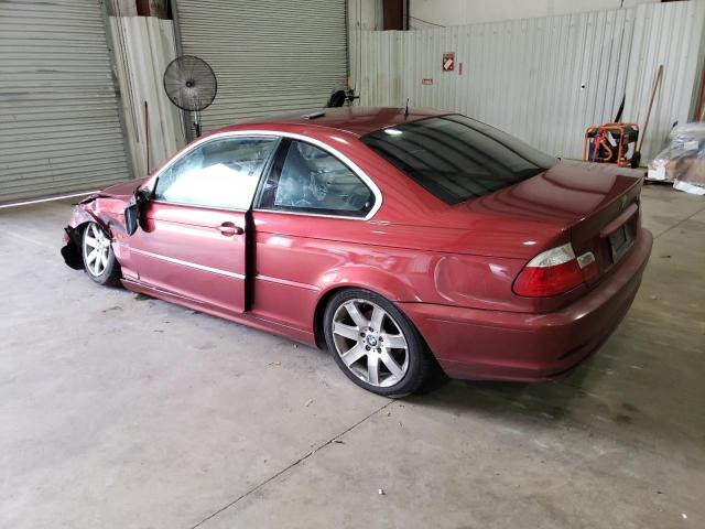 WBABM3346YJN85120 - 2000 BMW 323 CI RED photo 2