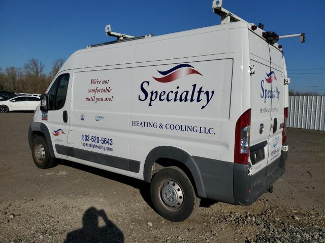 3C6TRVCG9JE112241 - 2018 RAM PROMASTER 2500 HIGH WHITE photo 2