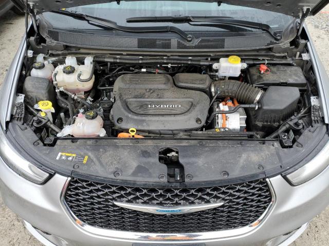 2C4RC1L79MR594192 - 2021 CHRYSLER PACIFICA HYBRID TOURING L SILVER photo 12