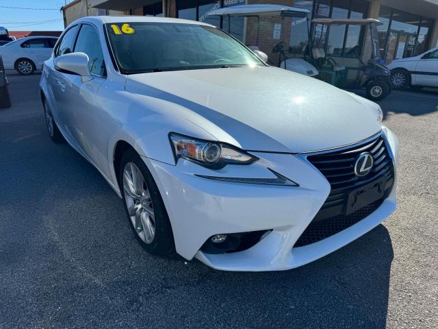 JTHBA1D2XG5001241 - 2016 LEXUS IS 200T WHITE photo 1