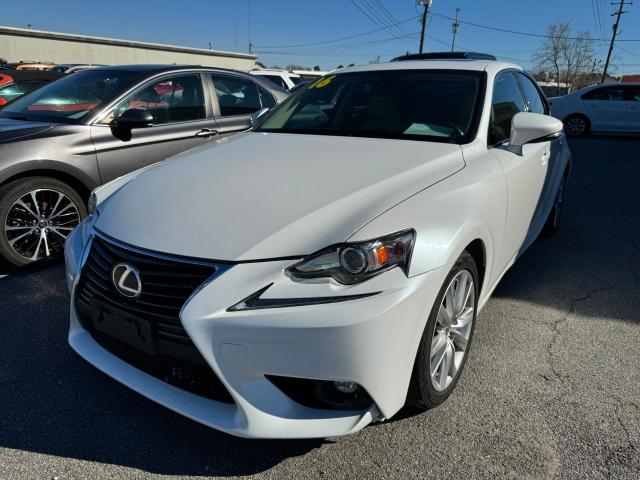 JTHBA1D2XG5001241 - 2016 LEXUS IS 200T WHITE photo 2