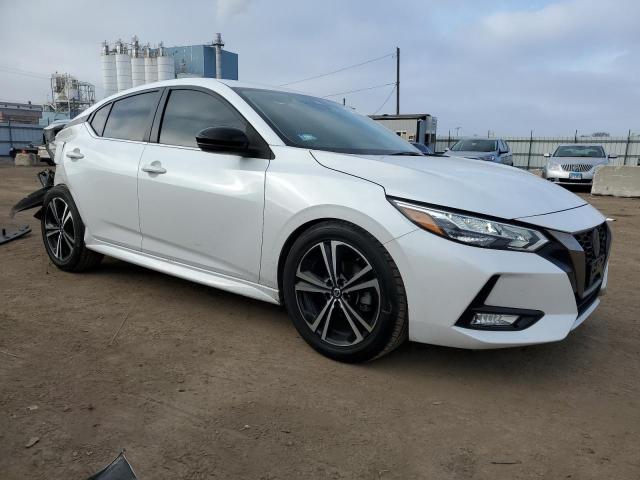 3N1AB8DV9NY268368 - 2022 NISSAN SENTRA SR WHITE photo 4