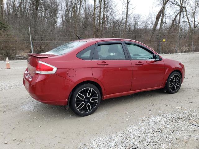 1FAHP36N09W189946 - 2009 FORD FOCUS SES RED photo 3