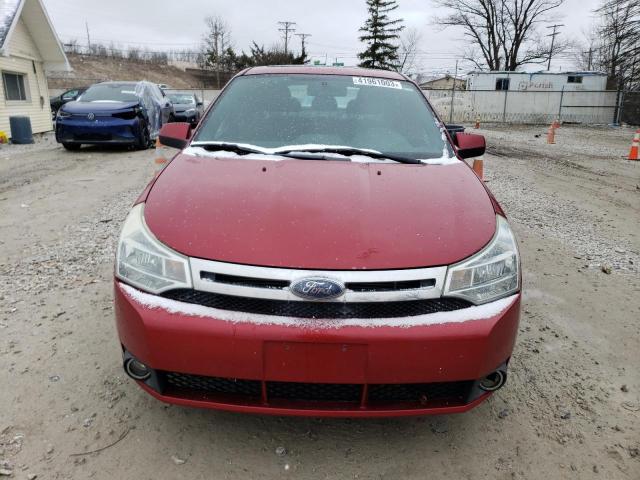 1FAHP36N09W189946 - 2009 FORD FOCUS SES RED photo 5