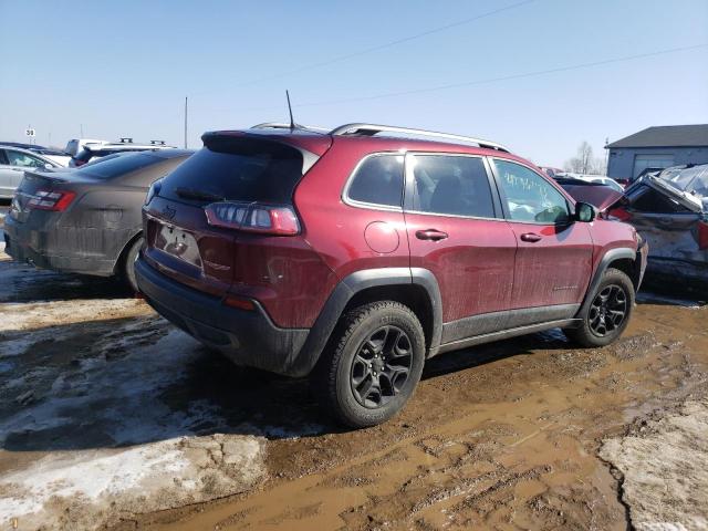 1C4PJMBN8KD276739 - 2019 JEEP CHEROKEE TRAILHAWK 红色 照片 3