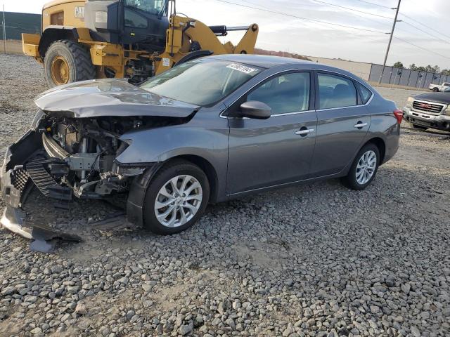 3N1AB7AP6KY401311 - 2019 NISSAN SENTRA S GRAY photo 1