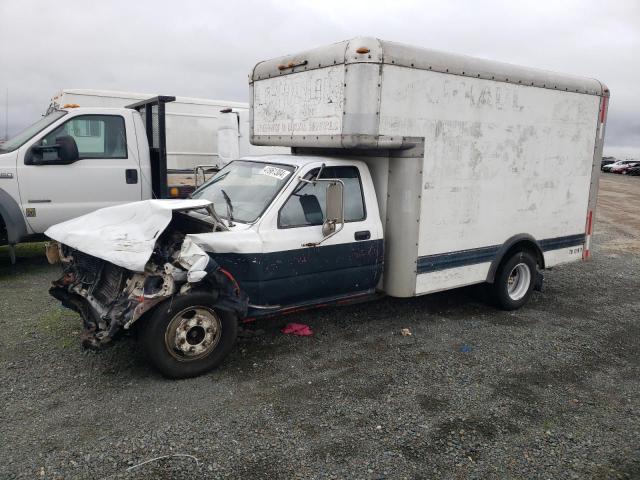 1990 TOYOTA PICKUP CAB CHASSIS SUPER LONG WHEELBASE, 