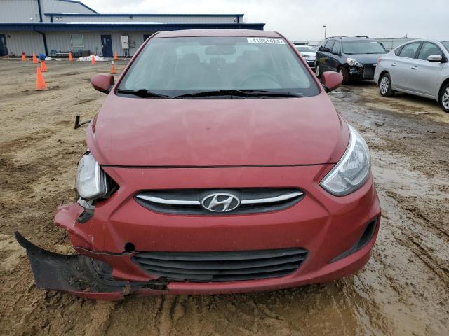 KMHCT4AE1HU357581 - 2017 HYUNDAI ACCENT SE RED photo 5