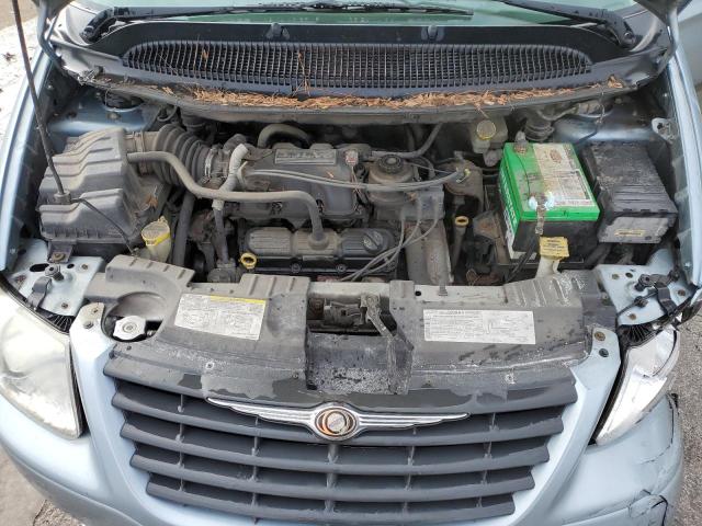 1A4GP45R36B529023 - 2006 CHRYSLER TOWN & COU ლურჯი ფოტო 12
