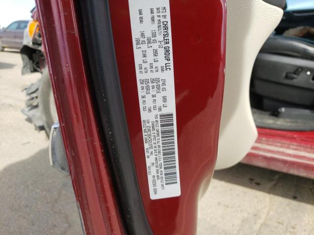 2C4RC1BG4CR313755 - 2012 CHRYSLER TOWN & COU TOURING Rot Foto 13