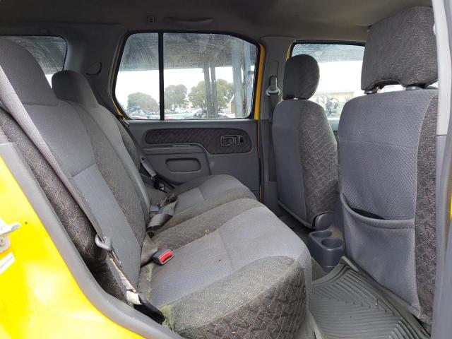 5N1ED28Y51C557269 - 2001 NISSAN XTERRA XE YELLOW photo 10