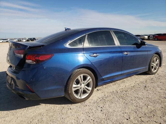 5NPE34AF6JH643223 - 2018 HYUNDAI SONATA SPORT BLUE photo 3