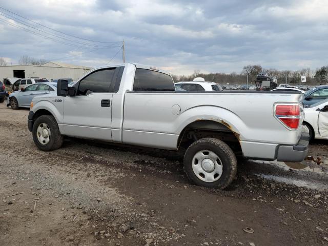 1FTRF12829KA00629 - 2009 FORD F150 SILVER photo 2