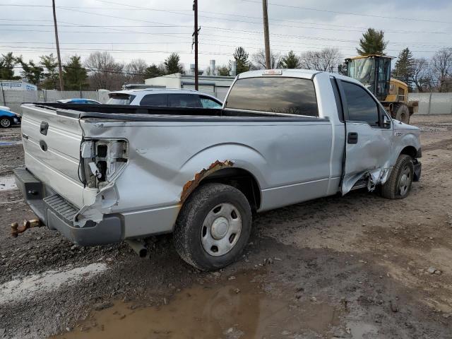 1FTRF12829KA00629 - 2009 FORD F150 SILVER photo 3