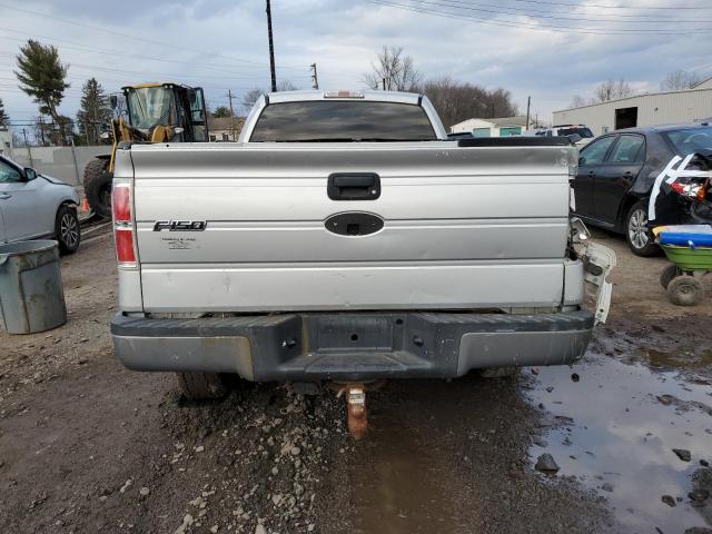 1FTRF12829KA00629 - 2009 FORD F150 SILVER photo 6