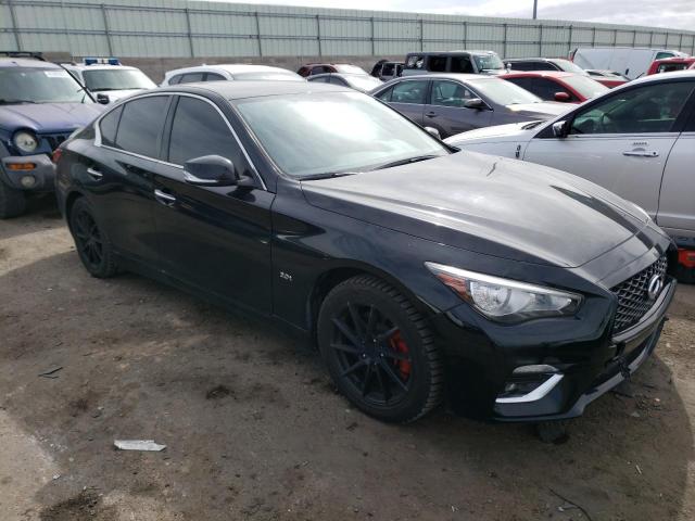 JN1EV7AP0JM364878 - 2018 INFINITI Q50 LUXE BLACK photo 4