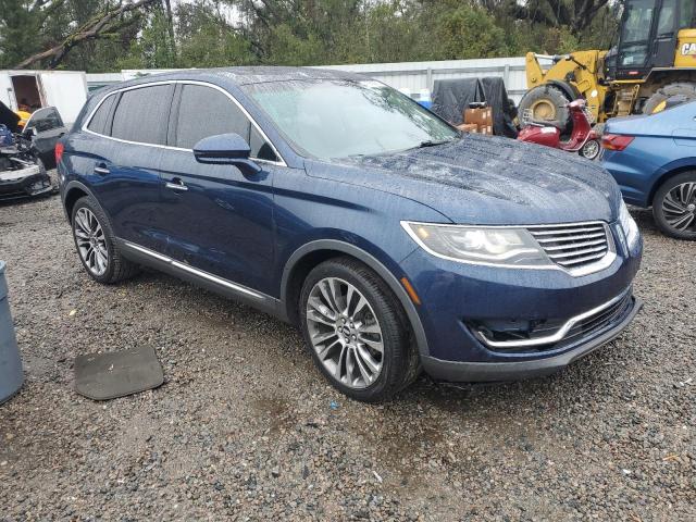 2LMPJ6LRXHBL15505 - 2017 LINCOLN MKX RESERVE Mavi foto 4