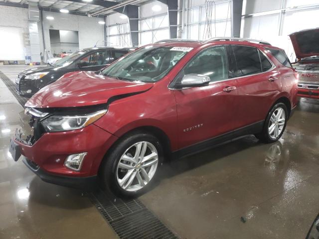 2GNAXXEV9M6116136 - 2021 CHEVROLET EQUINOX PREMIER BURGUNDY photo 1