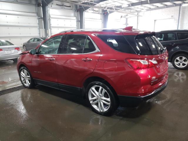 2GNAXXEV9M6116136 - 2021 CHEVROLET EQUINOX PREMIER BURGUNDY photo 2