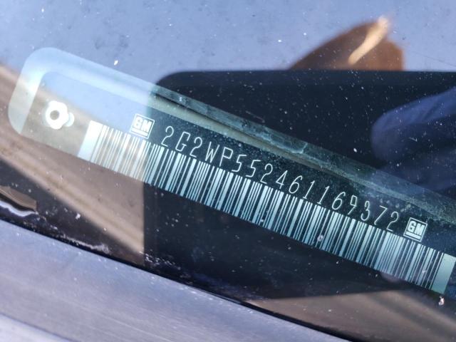 2G2WP552461169372 - 2006 PONTIAC GRAND PRIX WHITE photo 12