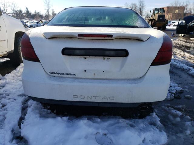 2G2WP552461169372 - 2006 PONTIAC GRAND PRIX WHITE photo 6