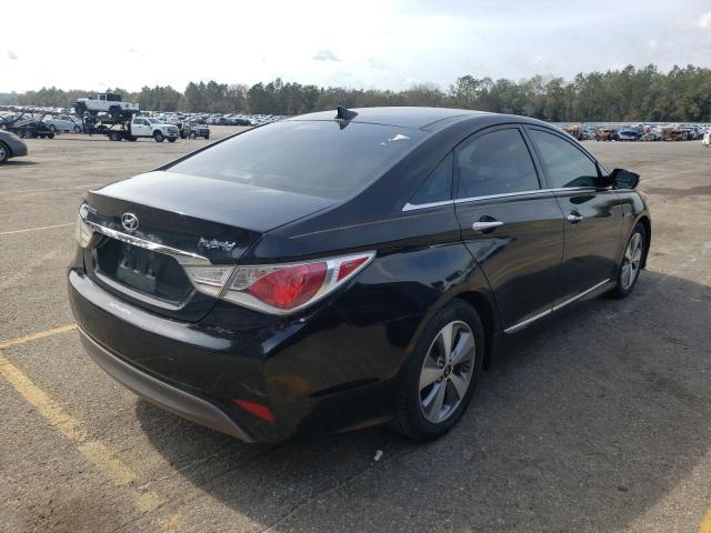 KMHEC4A4XCA041414 - 2012 HYUNDAI SONATA HYBRID BLACK photo 3