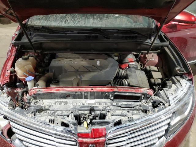 2LMPJ8LP2HBL11684 - 2017 LINCOLN MKX RESERVE Կարմիր լուսանկար 12