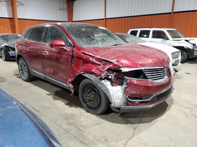 2LMPJ8LP2HBL11684 - 2017 LINCOLN MKX RESERVE Կարմիր լուսանկար 4