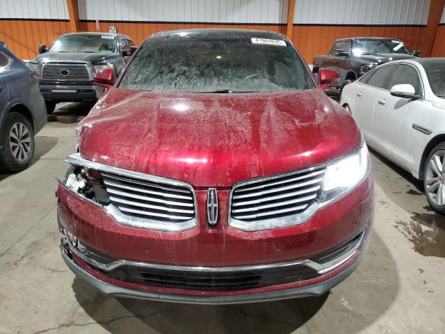 2LMPJ8LP2HBL11684 - 2017 LINCOLN MKX RESERVE Կարմիր լուսանկար 5