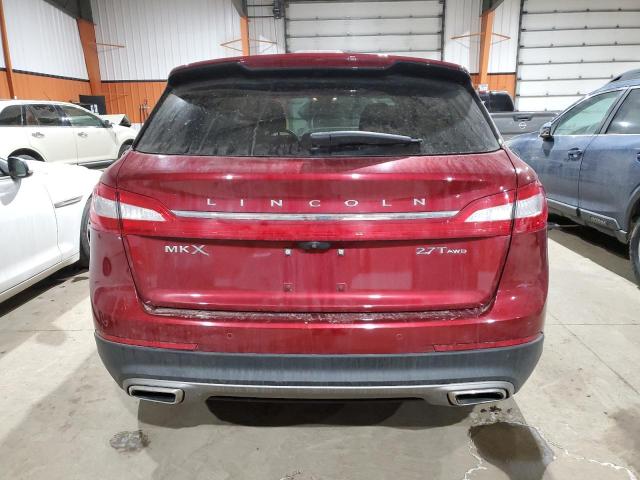 2LMPJ8LP2HBL11684 - 2017 LINCOLN MKX RESERVE Կարմիր լուսանկար 6