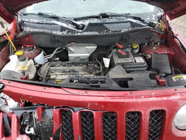 1C4NJPFA5ED804953 - 2014 JEEP PATRIOT LATITUDE RED photo 12