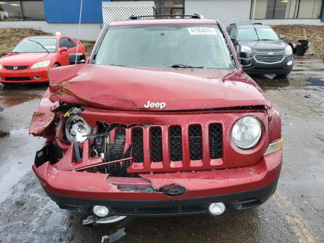 1C4NJPFA5ED804953 - 2014 JEEP PATRIOT LATITUDE RED photo 5