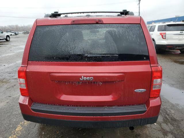 1C4NJPFA5ED804953 - 2014 JEEP PATRIOT LATITUDE RED photo 6