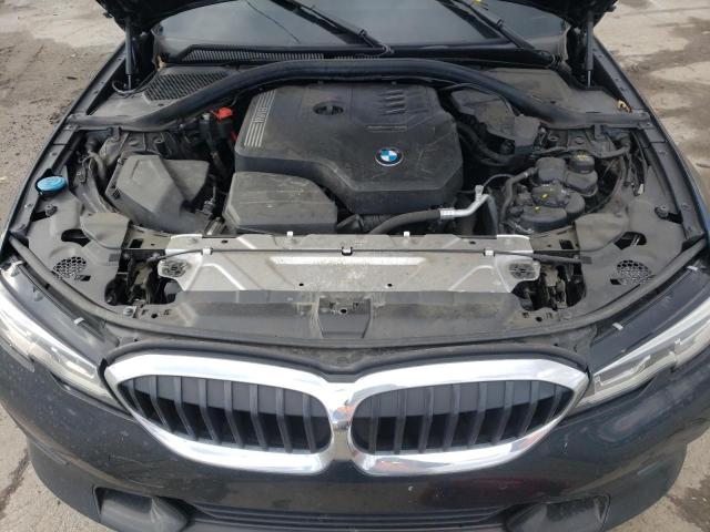 3MW5R7J58K8B01095 - 2019 BMW 330XI Negro foto 11